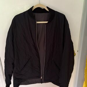 H&M Black Bomber Jacket